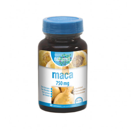 MACA 750Mg. 60 COMPRIMIDOS NATURMIL