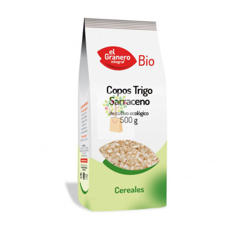 COPOS DE TRIGO SARRACENO BIO 500Gr. GRANERO