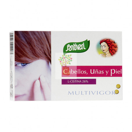 CABELLO,UÑAS,PIEL+BIOTINA 48 COMPRIMIDOS SANTIVERI