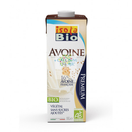 BEBIDA DE AVENA CON CALCIO BIO 1Lt. ISOLA BIO