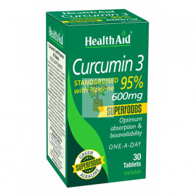 CURCUMIN3 30 COMPRIMIDOS HEALTH AID