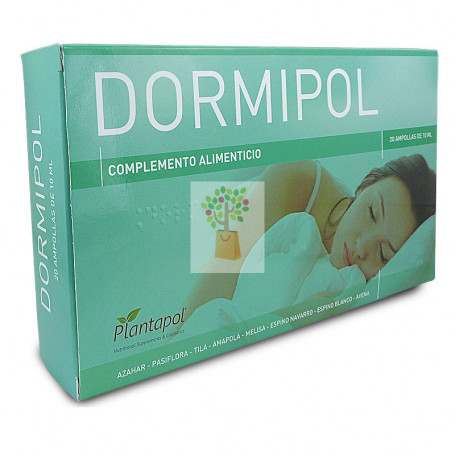 DORMIPOL 20 AMPOLLAS DE 10Ml. PLANTA POL