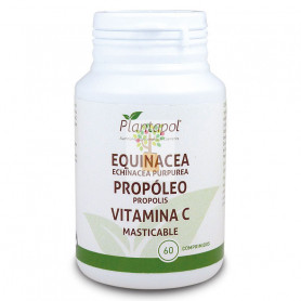 EQUINACEA, PROPOLEO Y VITAMINA C MASTICABLE 60 COMPRIMIDOS PLANTA POL