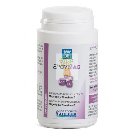 ERGYMAG 100 CAPSULAS NUTERGIA