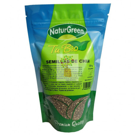 SEMILLA DE CHIA 250Gr. NATURGREEN