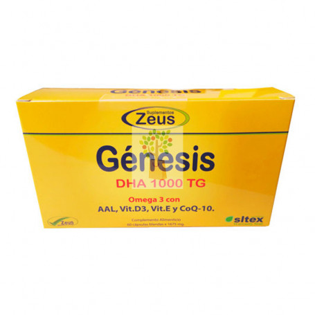 GENESIS DHA 1000TG 60 CAPSULAS ZEUS