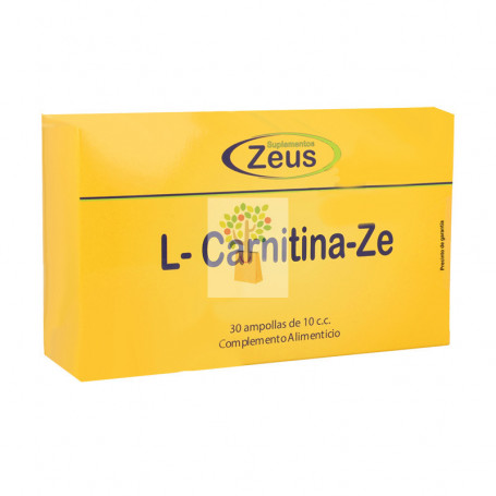 L-CARNITINA 1500 30 AMPOLLAS ZEUS