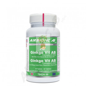 GINKGO-VIT AB COMPLEX 6.000 30 TABLETAS AIRBIOTIC