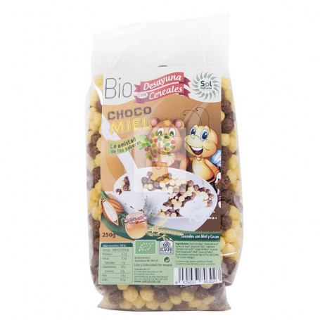 BOLITAS CHOCO-MIEL BIO 250Gr. SOL NATURAL