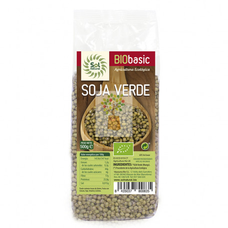 SOJA VERDE BIO 500Gr. SOL NATURAL