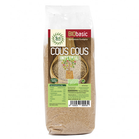 COUS-COUS INTEGRAL BIO 500Gr. SOL NATURAL