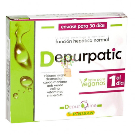 DEPURPATIC 30 CAPSULAS PINISAN