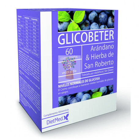 GLICOBETER 60 COMPRIMIDOS DIETMED
