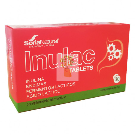 INULAC 30 TABLETAS SORIA NATURAL