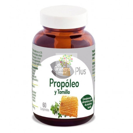 PROPOLEO + TOMILLO 60 COMPRIMIDOS 490Mg. EL GRANERO
