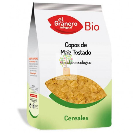 COPOS DE MAIZ TOSTADO CON AGAVE BIO 375Gr. GRANERO