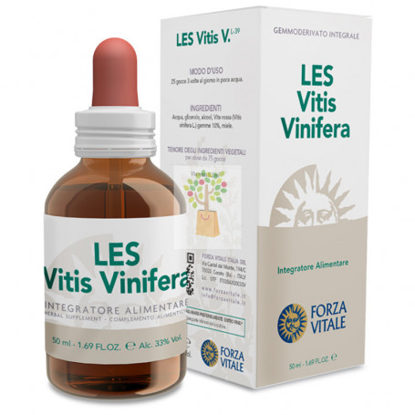 LES VITIS VINIFERA (VID ROJA) 50Ml. FORZA VITALE