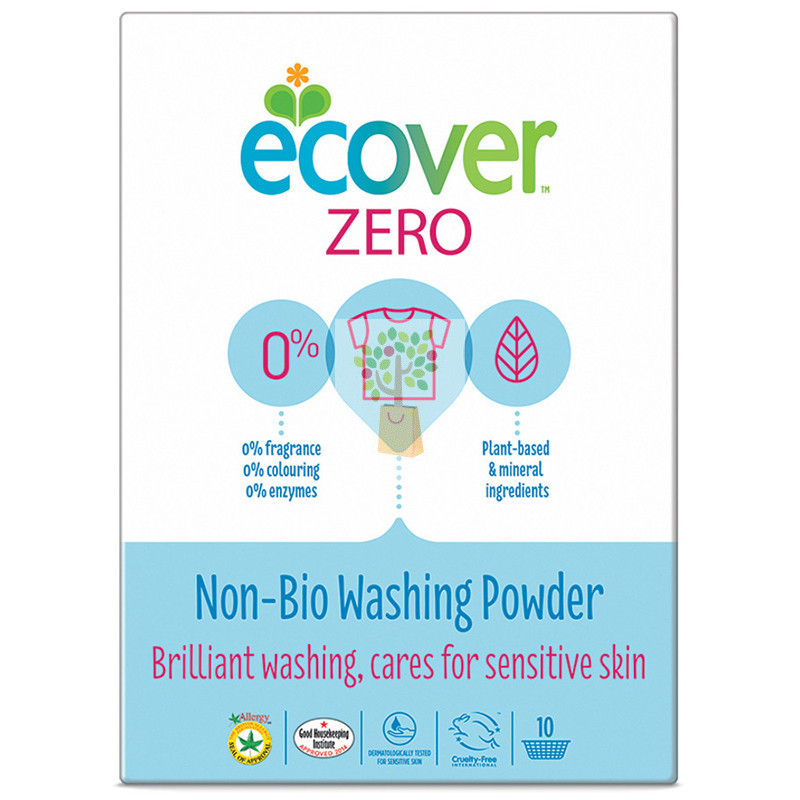 DETERGENTE POLVO ZERO 750Gr. ECOVER