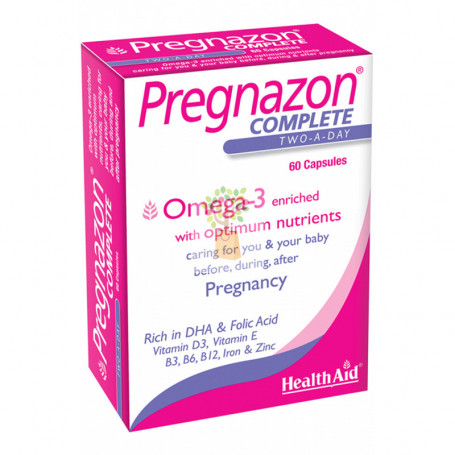 PREGNAZON COMPLETE 60 CAPSULAS HEALTH AID
