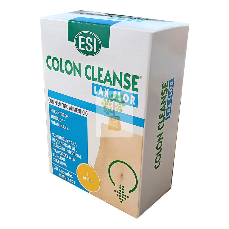 Colon Cleanse Lax Flor 30 Tabletas Esi 6694