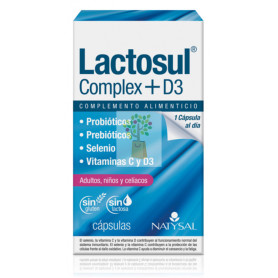LACTOSUL COMPLEX +D3 12 CAPSULAS NATYSAL