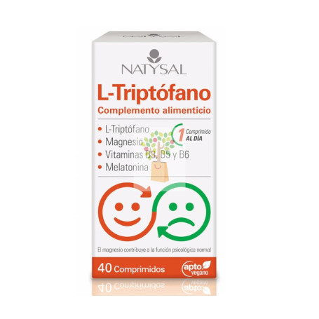 L-TRIPTOFANO 40 COMPRIMIDOS NATYSAL