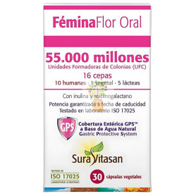 FEMINA FLOR ORAL 55.000 30 CAPSULAS SURA VITASAN