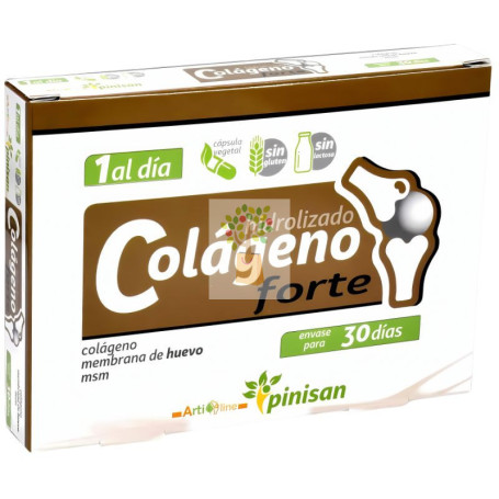 COLAGENO HIDROLIZADO FORTE 30 CAPSULAS PINISAN