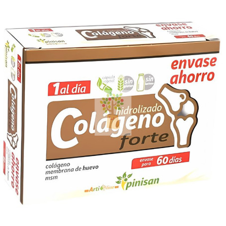 COLAGENO HIDROLIZADO FORTE 60 CAPSULAS PINISAN