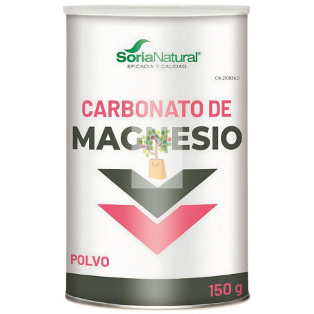 CARBONATO DE MAGNESIO 150Gr. SORIA NATURAL ALIMENTACION