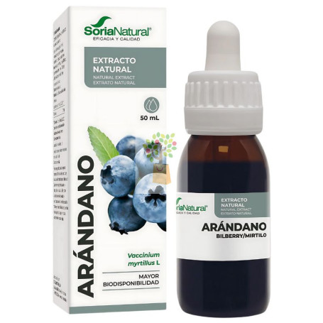 EXTRACTO DE ARANDANO FORMULA XXI 50Ml. SORIA NATURAL