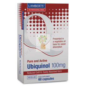 UBIQUINOL 100Mg. 60 CAPSULAS LAMBERTS