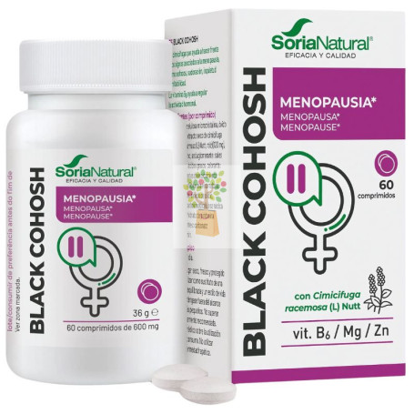 BLACK COHOSH 60 COMPRIMIDOS MGDOSE