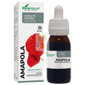 EXTRACTO DE AMAPOLA FORMULA XXI 50Ml. SORIA NATURAL