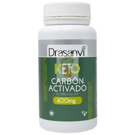 CARBÓN VEGETAL 60 CÁPSULAS KETO DRASANVI
