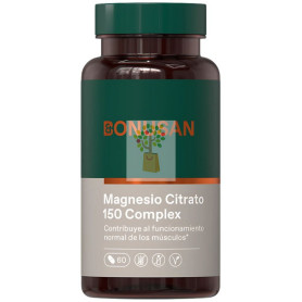 CITRATO DE MAGNESIO 150Mg. 60 TABLETAS BONUSAN