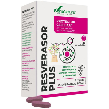 RESVERASOR PLUS 28 COMPRIMIDOS SORIA NATURAL