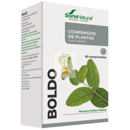 BOLDO 60 COMPRIMIDOS SORIA NATURAL