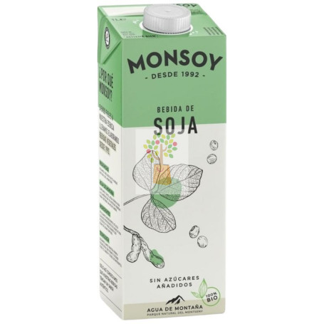 BEBIDA DE SOJA BIO 1Lt. MONSOY