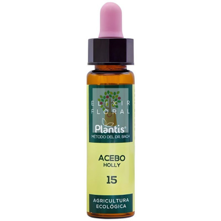 ELIXIR FLORAL 15 HOLLY 10Ml. PLANTIS