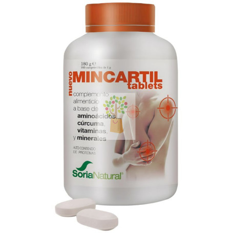 MINCARTIL REFORZADO 180 COMPRIMIDOS SORIA NATURAL
