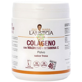 COLAGENO CON MAGNESIO FRESA 350Gr. ANA M. LAJUSTICIA