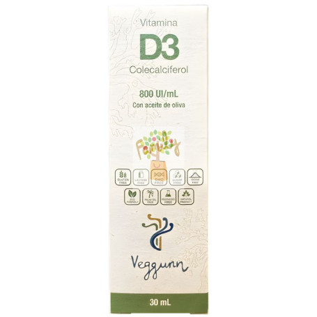 VITAMINA D3 30Ml. VEGGUNN