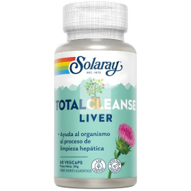 TOTAL CLEANSE LIVER 60 CAPSULAS VEGETALES SOLARAY