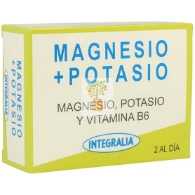 MAGNESIO + POTASIO 120 CÁPSULAS INTEGRALIA