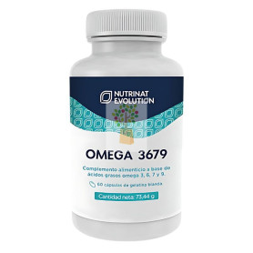 OMEGA 3679 60 CÁPSULAS DE GELATINA BLANDA NUTRINAT EVOLUTION