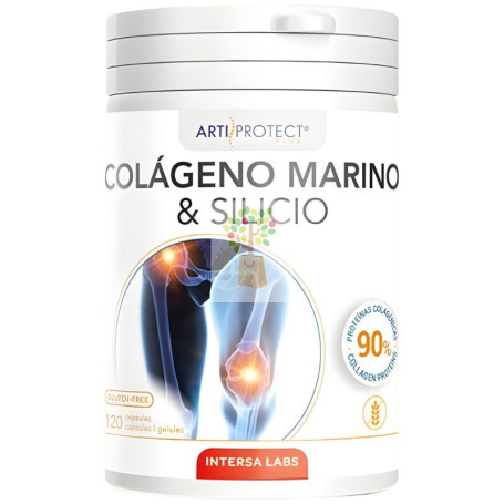 COLAGENO MARINO + SILICIO 120 CAPSULAS INTERSA