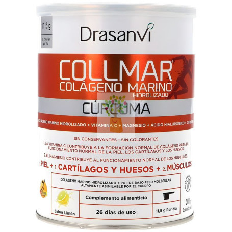 COLLMAR COLAGENO MARINO CURCUMA LIMON 300Gr. DRASANVI