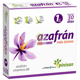 AZAFRAN MAS ANIMO 30 CAPSULAS PINISAN