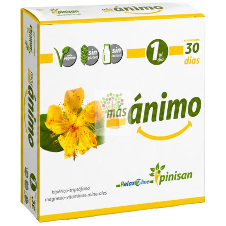 MAS ANIMO 30 CAPSULAS PINISAN